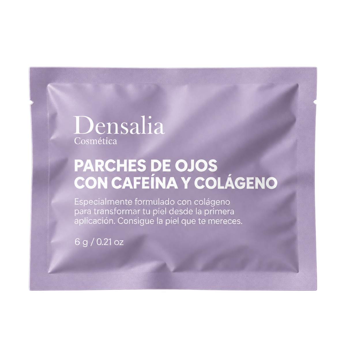 Parches para ojos de cafeína y colágeno