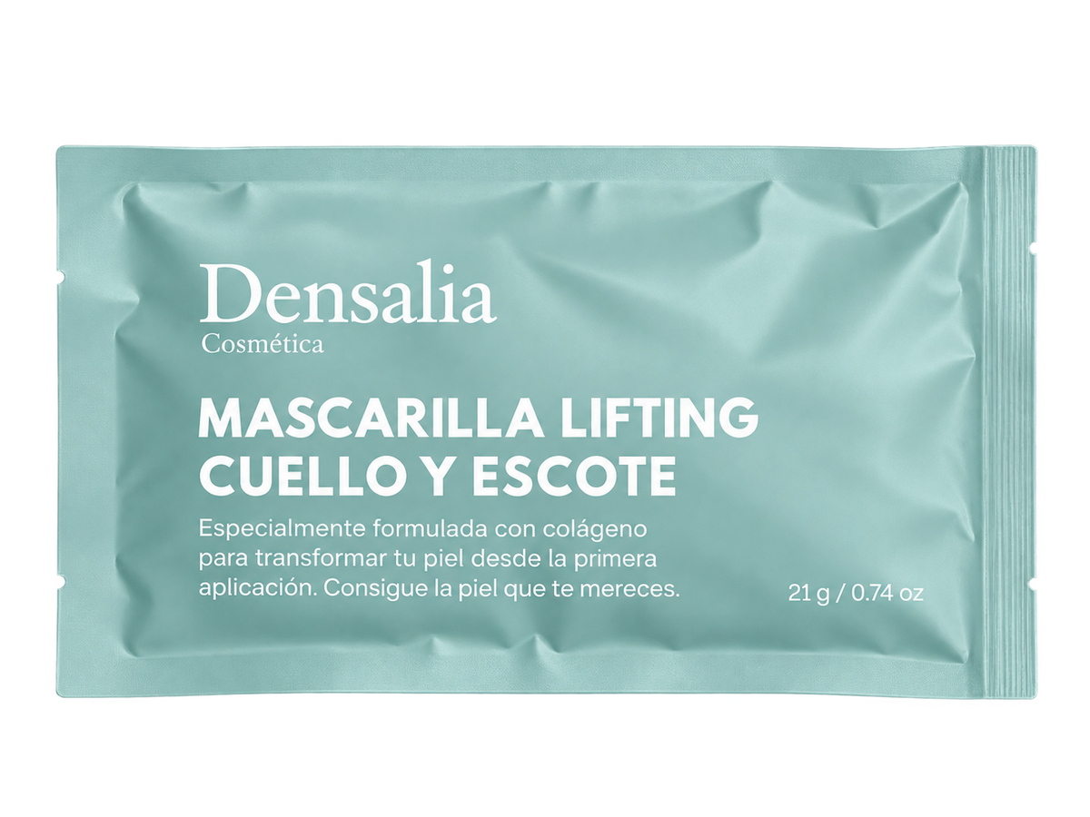 Mascarilla de colágeno para cuello y escote